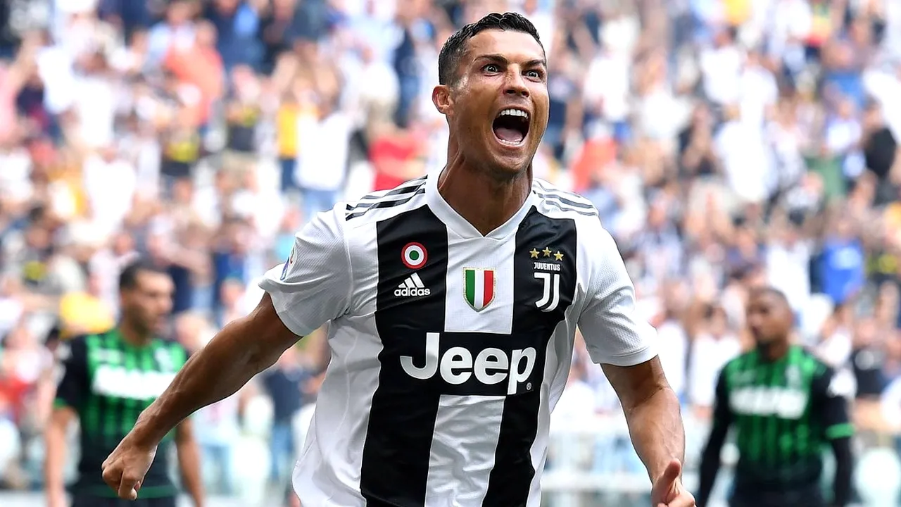 S-a trezit Ronaldo! VIDEO | Cum a marcat Balonul de Aur primele sale goluri în Serie A
