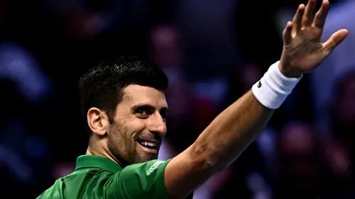 Novak Djokovic s-a calificat pentru a 8-a oară în finala Turneului Campionilor, după o victorie spectaculoasă! Când începe a doua semifinală | VIDEO