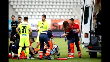 Vești despre starea de sănătate a lui Luca Mihai, fotbalistul accidentat grav de dinamovistul Homawoo. „Cea mai mare problemă rămâne ochiul drept”. EXCLUSIV
