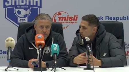 Laurențiu Reghecampf, explicații după o nouă înfrângere cu Neftci Baku în Azerbaidjan: „Am început foarte prost!”