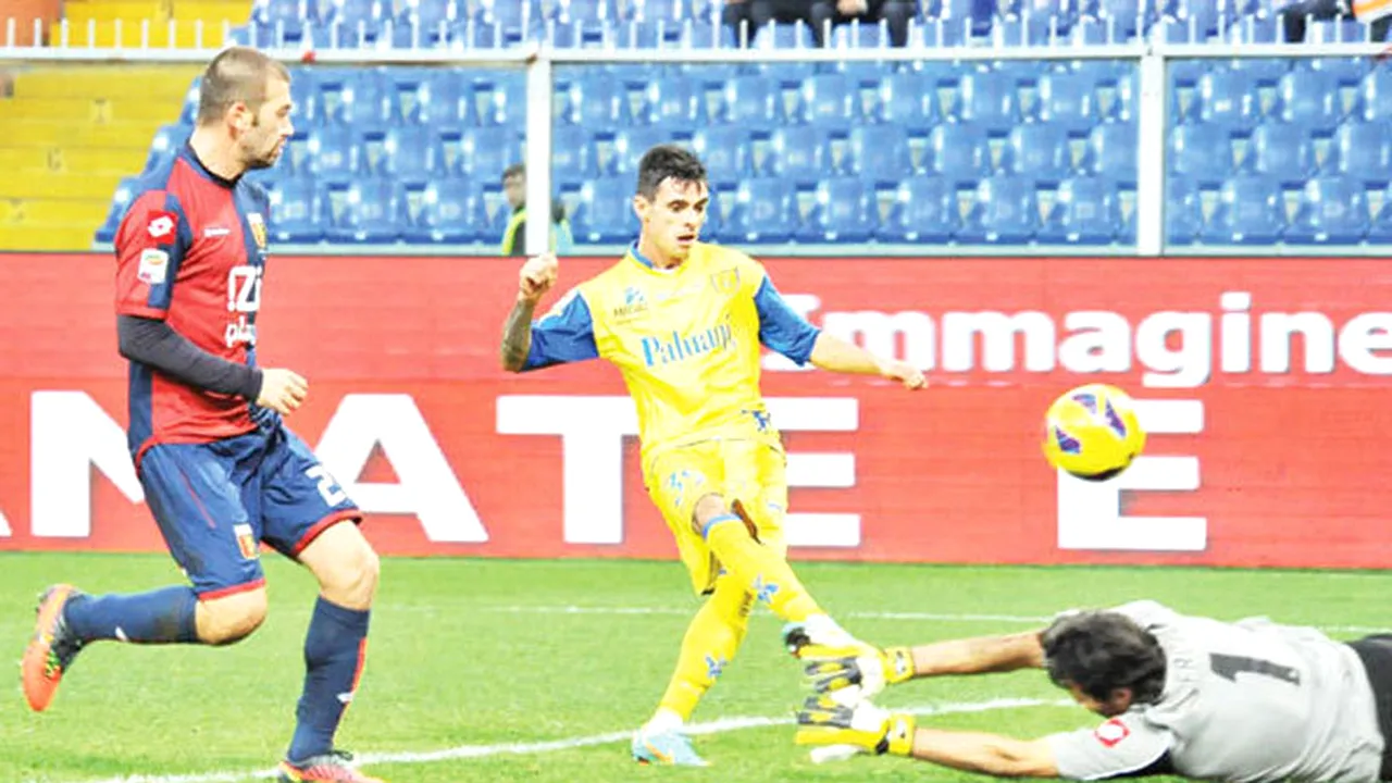 Adrian Stoian a marcat un gol pentru FC Crotone în Serie B