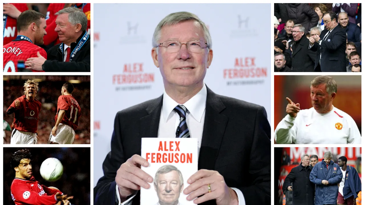 O autobiografie pe cinste! Keane, Beckham, Benitez sau Gerrard nu au scăpat de critici dure! Dezvăluiri incredibile ale lui Ferguson