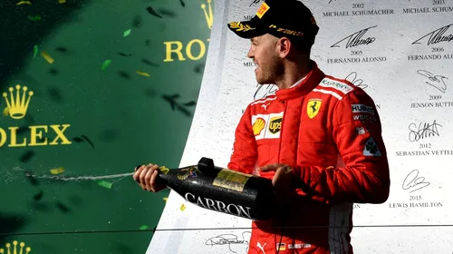 Sebastian Vettel a câștigat dramatic prima cursă a sezonului de Formula 1! Ce s-a întâmplat pe circuit când Lewis Hamilton se afla la conducere