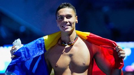 David Popovici e un pachet de muşchi. Imaginea din sala de forță cu care a făcut senzație campionul olimpic