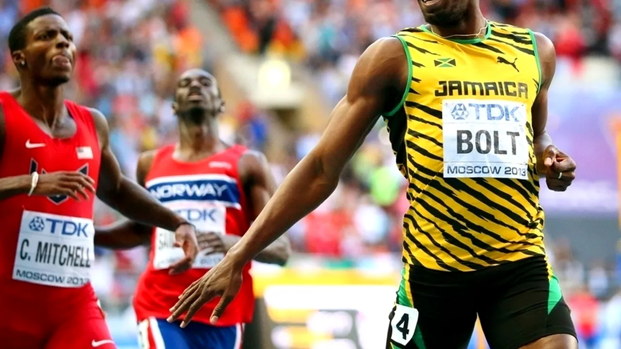 Usain Bolt, nominalizat la atletul anului 2013