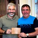 Cadou de 10.000 de dolari pentru Gică Hagi. Designerul i-a făcut un ceas personalizat şi i-a dat bijuteria „Regelui”