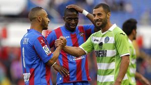 Pape Diop, jucătorul lui Levante, a dansat în fața fanilor lui Atletico Madrid, după ce aceștia l-au insultat