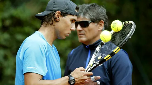 Reacție dură a lui Toni Nadal după ce nepotul său a fost acuzat de dopaj: „Doamna respectivă e o imbecilă”