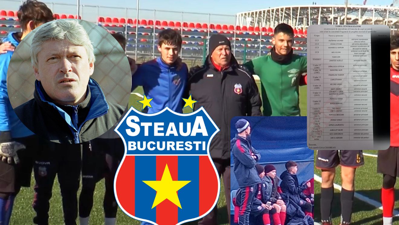 ProSport a intrat în posesia documentului pe care CSA Steaua nu voia să-l facă public vreodată! Patru grupe de copii, implicate direct: legendele clubului, forțate să-și pună la dispoziție licențele | EXCLUSIV