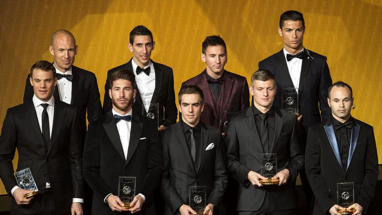 7 fotbaliști care ar fi putut câștiga Balonul de Aur dacă Messi și Ronaldo n-ar fi existat