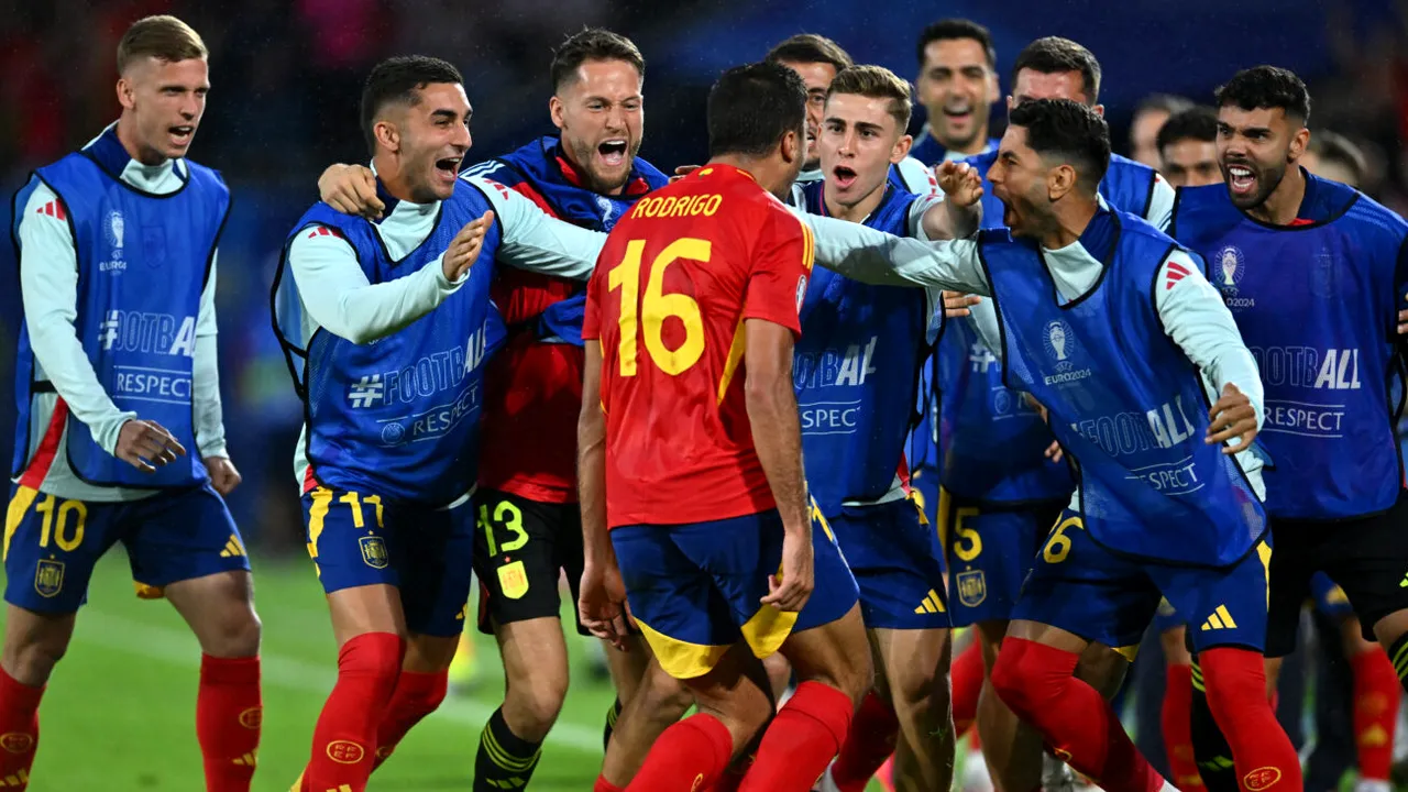 Spania - Georgia 4-1, în optimile de finală de la EURO. Ibericii se impun clar și vor juca în sferturi cu Germania