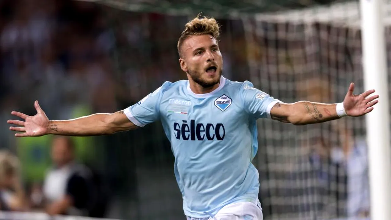 Mamma mia, Ciro! Immobile s-a întrecut pe sine în al cincilea minut de prelungiri din Cagliari - Lazio. VIDEO | Cum a marcat golul începutului de an în fotbalul mondial