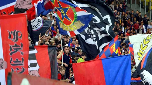 Suporterii lui FCSB au afișat și ei un mesaj de ziua Stelei, la Arena Națională: „Nimeni n-o să șteargă asta din memoria noastră!” | FOTO