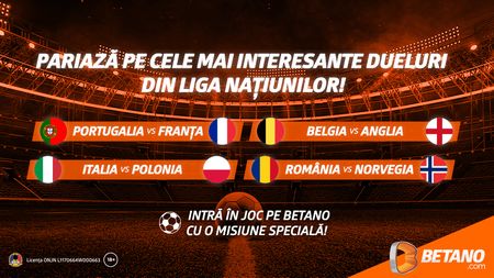 Liga Națiunilor: Cote Mărite, Mii de Opțiuni și o Misiune pe Betano!