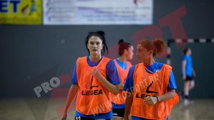 CSM București, meci amical cu HCM Râmnicu Vâlcea. Debut pentru straniere în tricoul echipei bucureștene