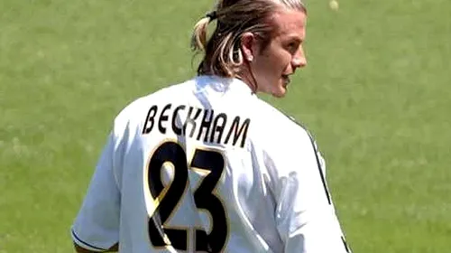 1. David Beckham – 23