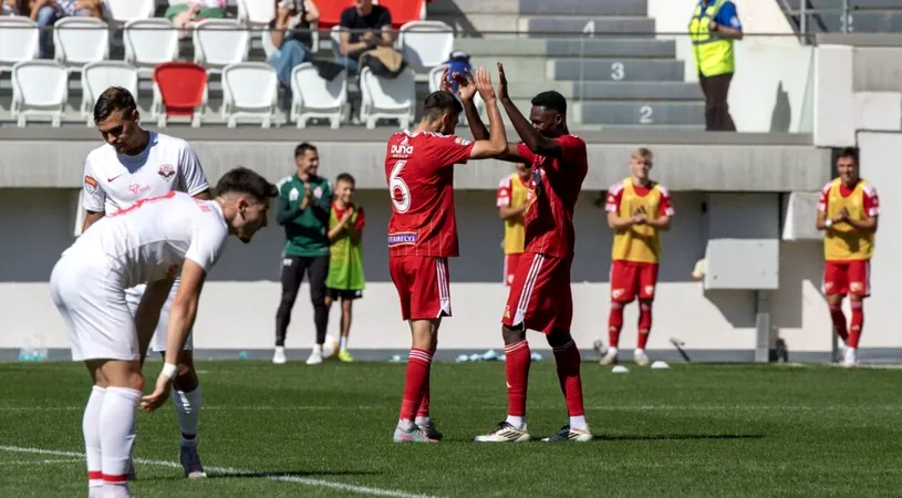 Descătușați după pauză! Sepsi OSK a trecut de AFC Câmpulung Muscel și a ajuns la patru victorii consecutive. Attila Hadnagy: ”Dacă nu marchezi din situațiile create, e chinuială!”