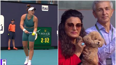 Bianca Andreescu face ravagii la Miami și o elimină pe Maria Sakkari în turul doi! Imagine virală cu părinții români ai sportivei | FOTO & VIDEO