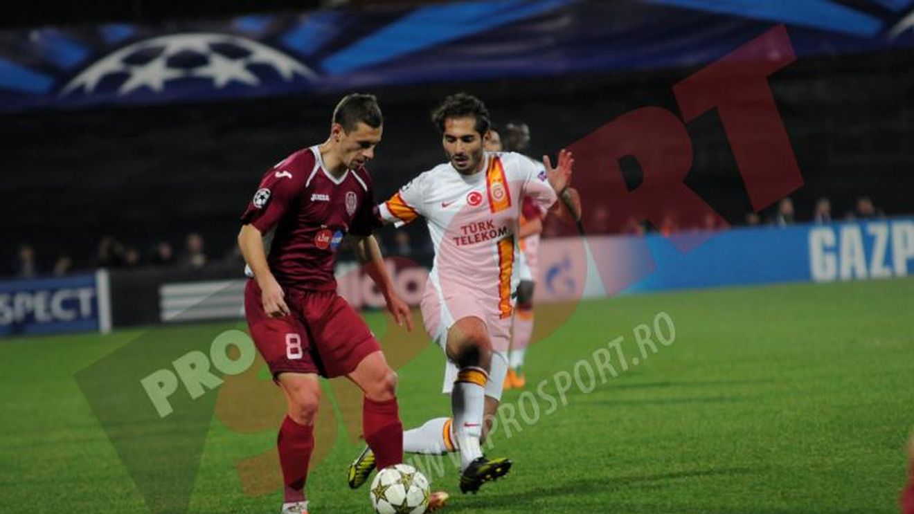 Burak Yilmaz îi pune piedică CFR-ulul în drumul spre primăvara europeană!** CFR - Galata 1-3