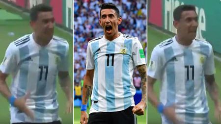 Gestul obscen al lui Di Maria după ce a marcat superb: "Atât de mare sunt!". Ce a vrut să transmită prin semnul făcut | FOTO și VIDEO