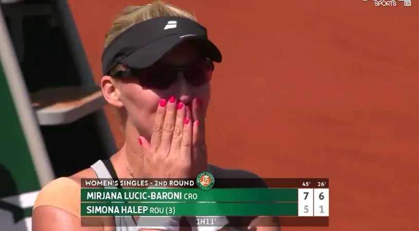 Mirjana Lucici-Baroni, eliminată în turul al treilea, la Roland Garros! Croata o eliminase pe Halep în turul doi