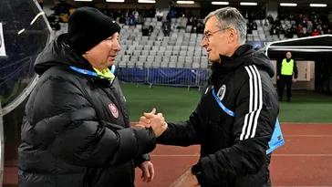 Cum a câştigat Ioan Ovidiu Sabău derby-ul cu Dan Petrescu, la pauza meciului U Cluj – CFR Cluj 3-2