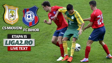 CS Mioveni - FC Bihor 1-0:** Golul căpitanului Răuță a fost de ajuns