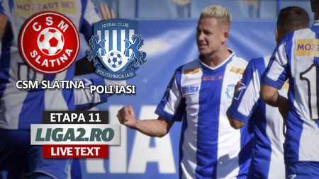 CSM Slatina nu i-a dat nicio șansă Politehnicii Iași, iar Cătălin Doman a adus victoria. Leo Grozavu, debut cu stângul pe banca moldovenilor