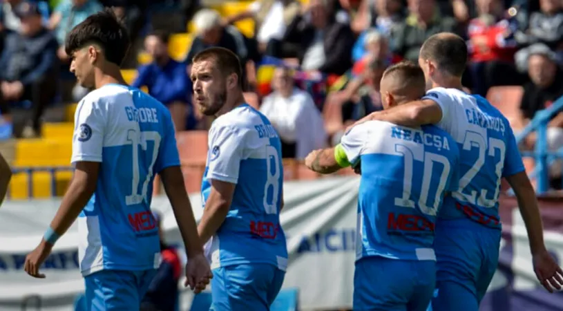 Corvinul continuă să câștige fără probleme în play-out. Florin Maxim, după succesul la scor cu FC Bihor: ”În afara finalului, am arătat bine”