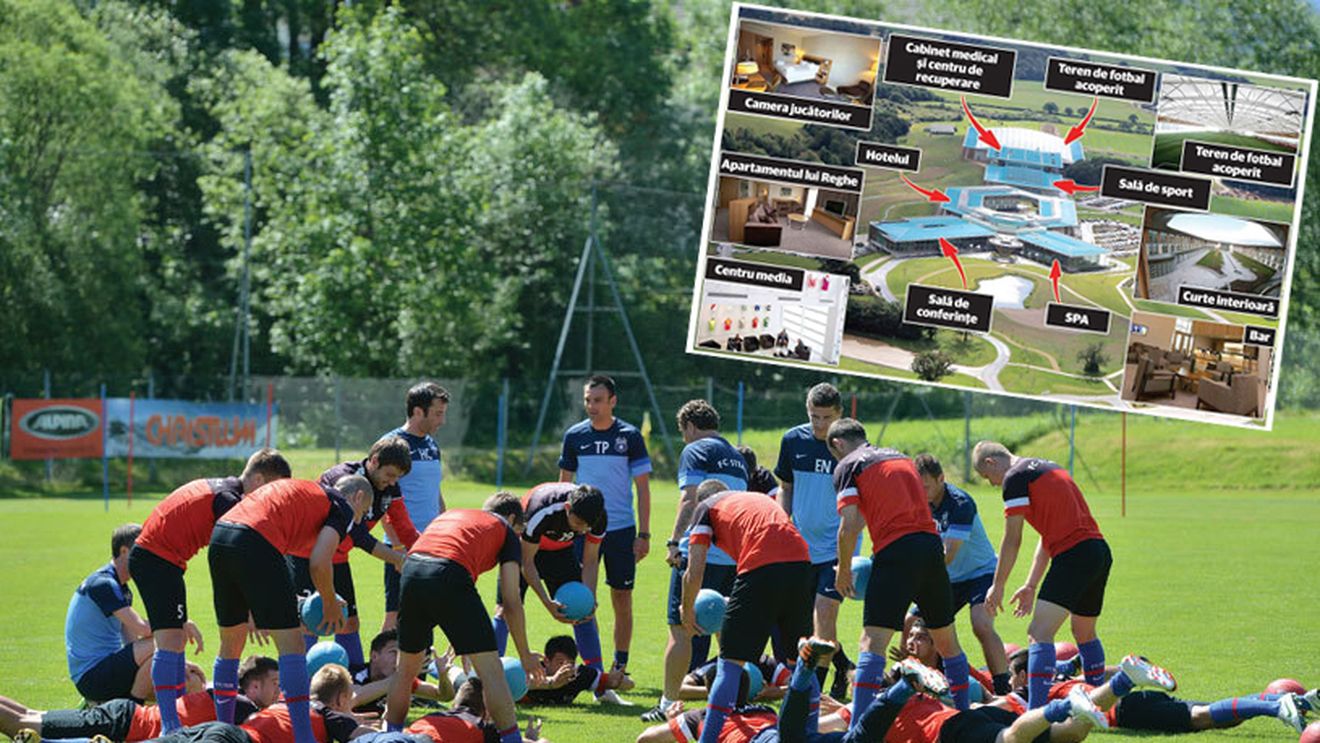 EXCLUSIV: Cantonament de cinci stele pentru Steaua