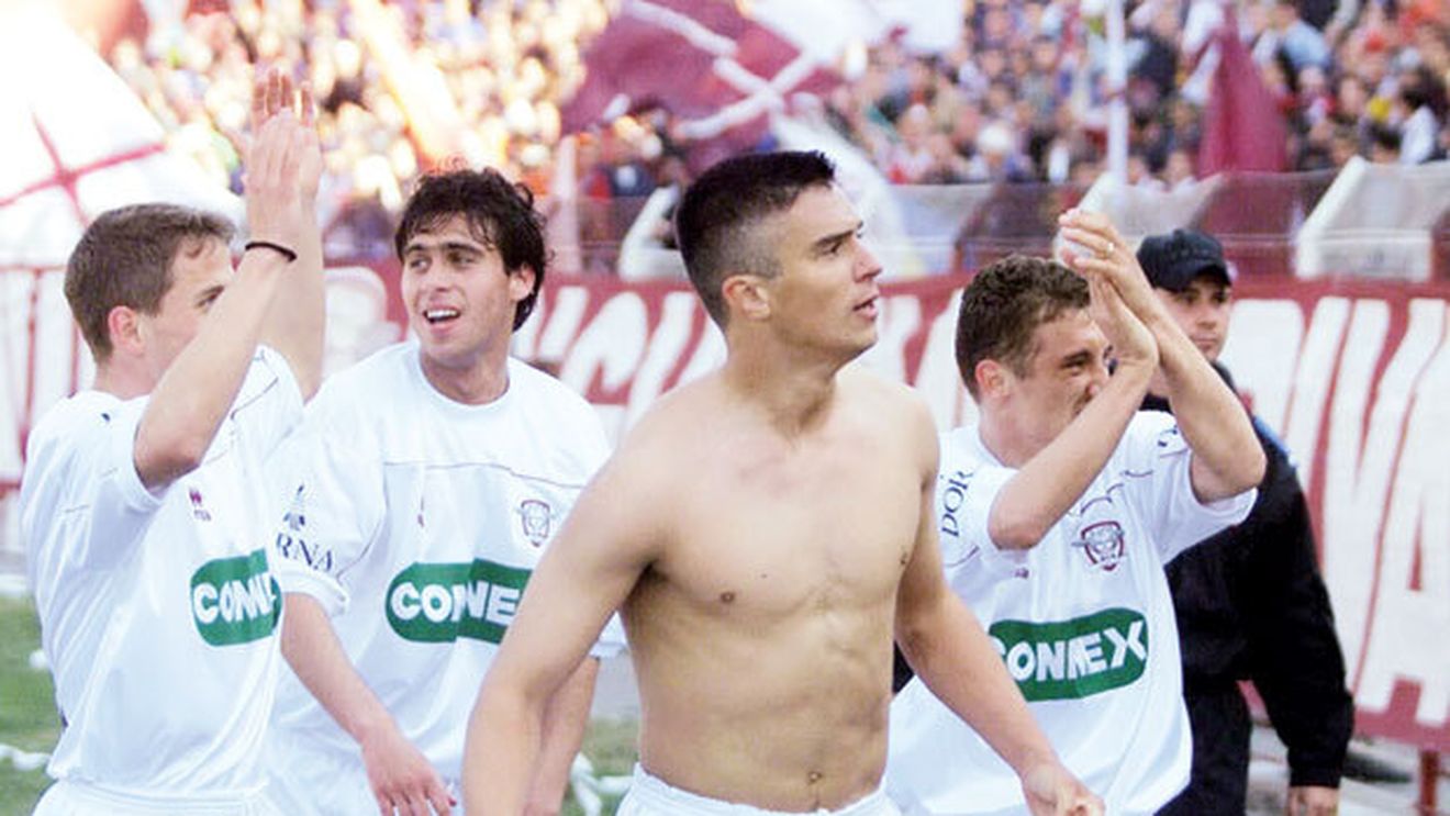 Pancu a adus două trofee Rapidului în fața lui Dinamo