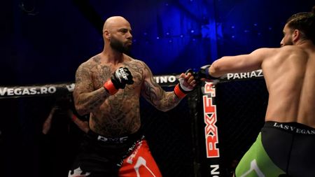 Imagini cu impact emoțional: Giani Kiriță, K.O. terifiant pentru Andi Constantin! Fostul fotbalist al lui Dinamo a spulberat vedeta Antenei 1: „L-am trimis în lumea viselor!” | VIDEO