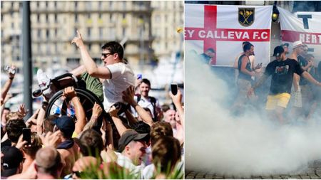 A început HAOSUL la Euro! VIDEO | Fanii Angliei, calmați doar cu gaze lacrimogene! "Suntem Anglia, ne c...m pe orașul vostru!"