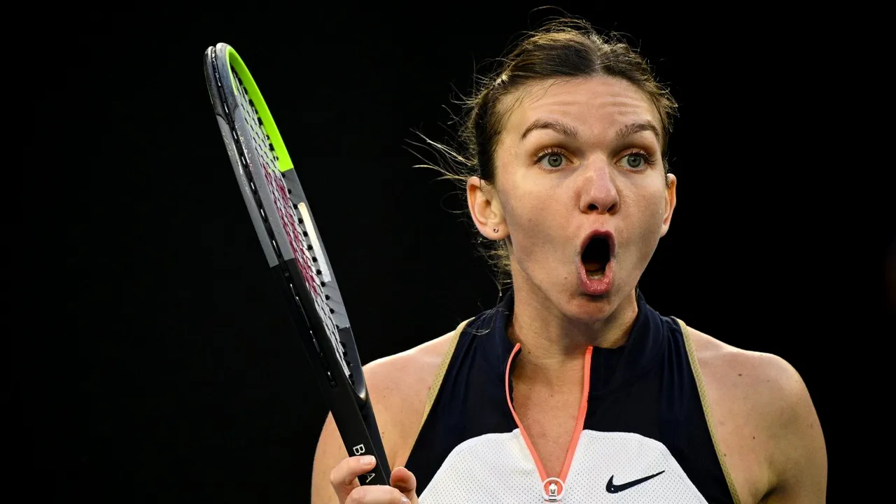 Perfecționismul Simonei Halep a produs un moment straniu în meciul câștigat clar cu Veronika Kudermetova! Comentatorilor nu le-a venit să creadă: „E chiar ciudat!