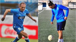 Eugen Trică entuziasmat de fiul său, Atanas: „Seamănă cu Zlatan, lumea îl aşteaptă”. Şi Ouzounidis a venit să-l vadă pe nepotul lui Ilie Balaci