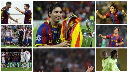 GALERIE FOTO | 10 ani de Messi la Barcelona. Zece imagini reprezentative cu superstarul argentinian care a debutat la echipa mare pe 16 octombrie 2004