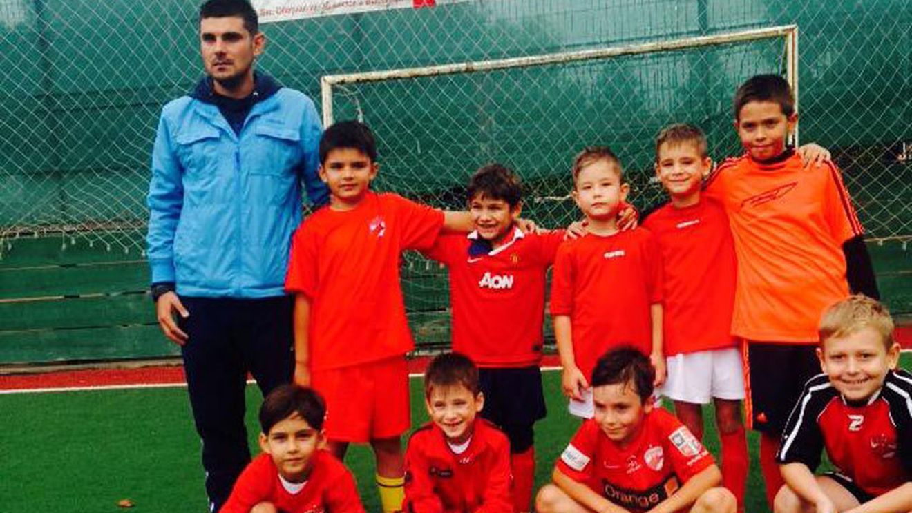 Edan, băiatul lui Victor Pițurcă, joacă fotbal la Dinamo