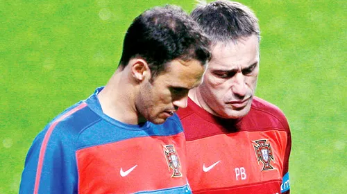 Carvalho a plecat din cantonament!** Selecționerul atacă: „E un dezertor!”
