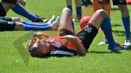 FOTO** Reg(h)e la pregătirea fizică! Roș-albaștrii abia mai rezistă la exercițiile fizice din Austria