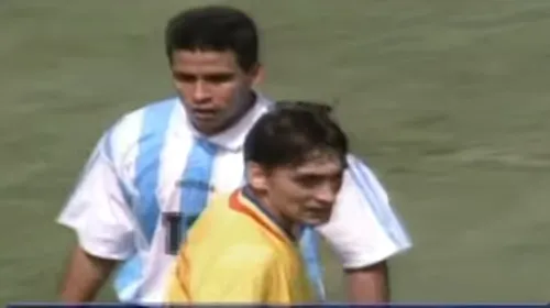 Fotbalistul care i-a făcut marcaj lui Ilie Dumitrescu în celebrul meci cu Argentina, de la World Cup 1994, este în comă! Acum 12 ani a primit un glonț direct în ochi