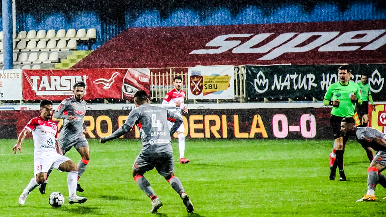 FC Hermannstadt - UTA 1-1, Video Online în etapa a 7-a din Liga 1 | Două goluri superbe la Mediaș