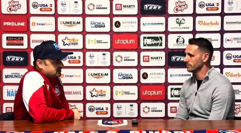 FC Bihor merge pe mâna unui ”antrenor tânăr, din noua generaţie”, după despărțirea de Ghiț! Nou-venitul a fost numit ca antrenor interimar: ”E nevoie de o schimbare reală. Vreau să ridic standardele”