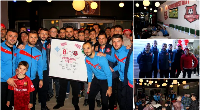 În vogă!** AFC Hermannstadt merge perfect în campionat, e lider și are Fan Club unde să-și dea întâlnire cu suporterii