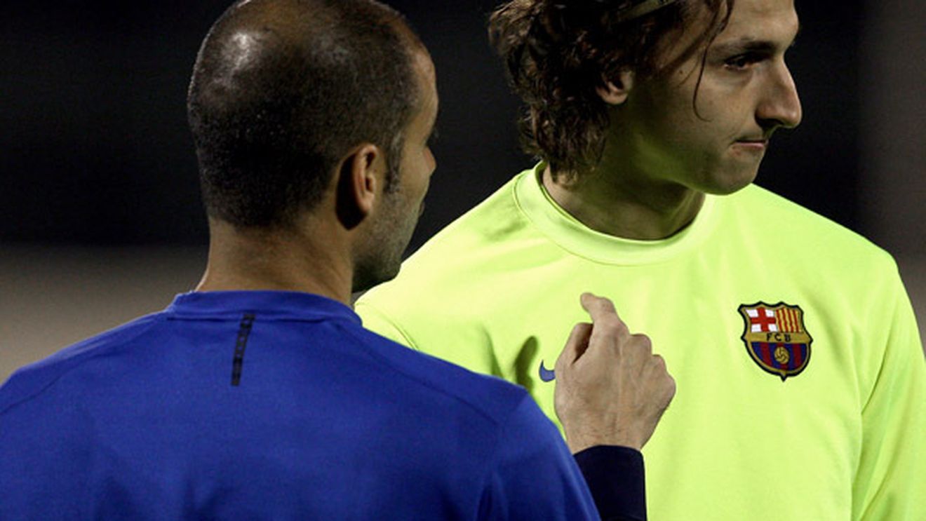 Ibrahimovic le declară RĂ‚ZBOI lui Guardiola și Realului!** "Țin cu Barcelona!" Gestul INTERZIS pe San Siro