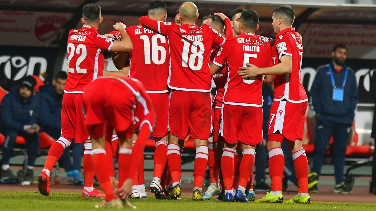 Dinamo - Chindia a fost amânat, după cazul de coronavirus de la roș-albi! Decizie oficială a LPF + Ce vor face „câinii” în cursul acestei zile