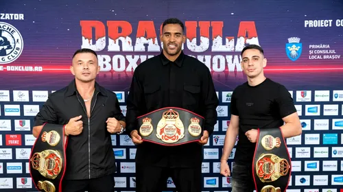 „Dracula Boxing Show”. Benny Adegbuyi revine în ring la Brașov pentru centura IBA Internațional la box