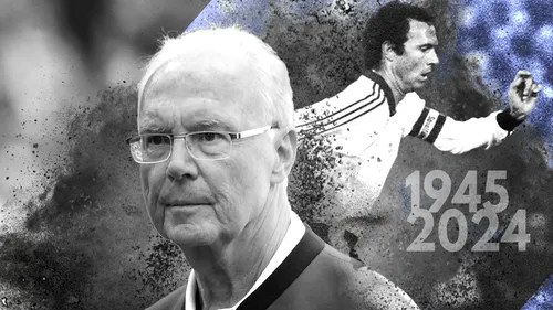 Tragedie uriașă în fotbalul mondial: a murit legendarul Franz Beckenbauer