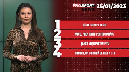 ProSport News | Cât de scump e Darius Olaru! Ce sumă vrea Gigi Becali pentru a-l ceda pe jucătorul de la FCSB. Cele mai importante știri ale zilei | VIDEO