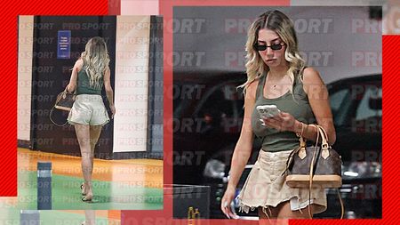 În timp ce Horațiu Moldovan își caută echipă și vrea să plece de la Atletico Madrid, iubita lui atrage priviri în București! Cum și-a făcut Aza Gabriela apariția la cumpărături. FOTO EXCLUSIV