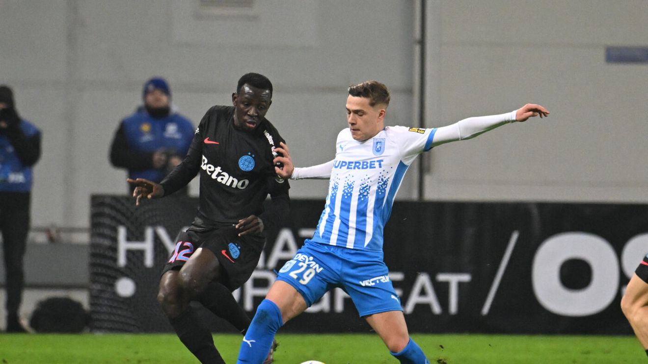 Universitatea Craiova - FCSB Live Text Online de la ora 20:00, în etapa 27 din Superliga. Oltenii detașați în fruntea clasamentului sau campioana în play-off? Echipele de start